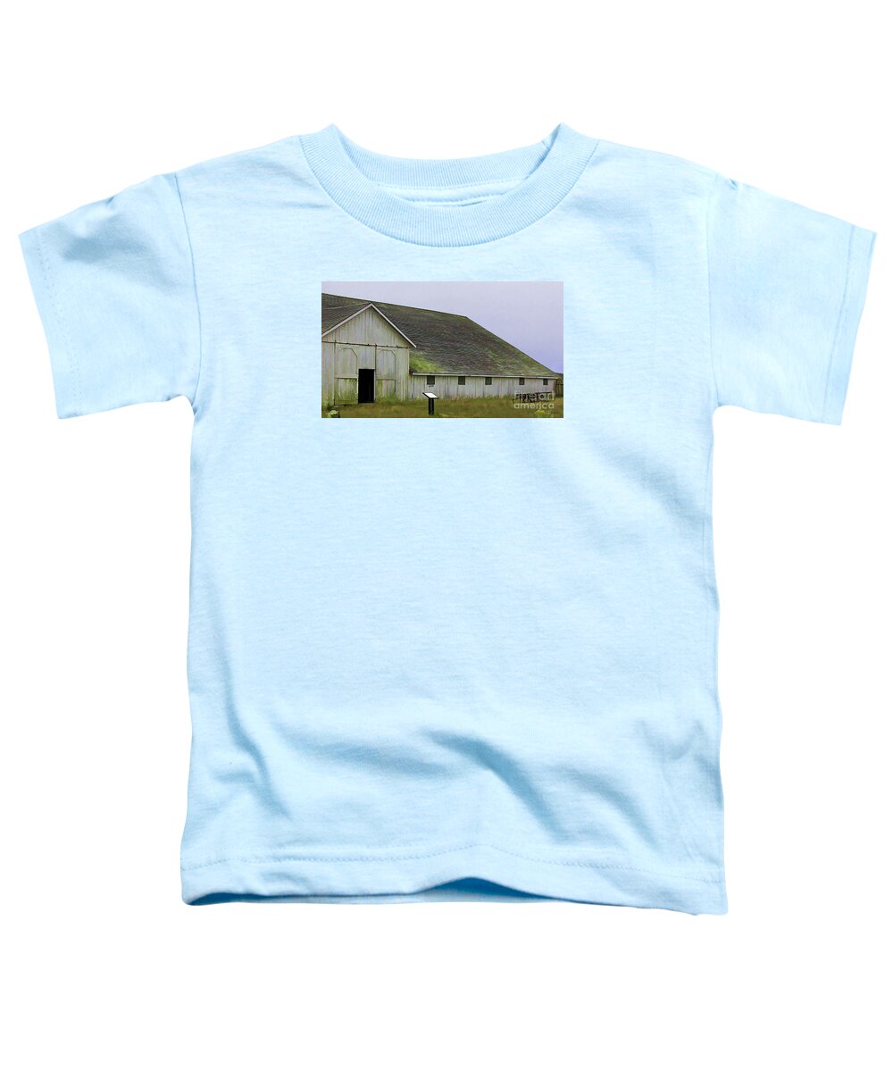 Barns Toddler T-Shirt featuring the photograph Pierce Pt. Ranch Study by Joyce Creswell