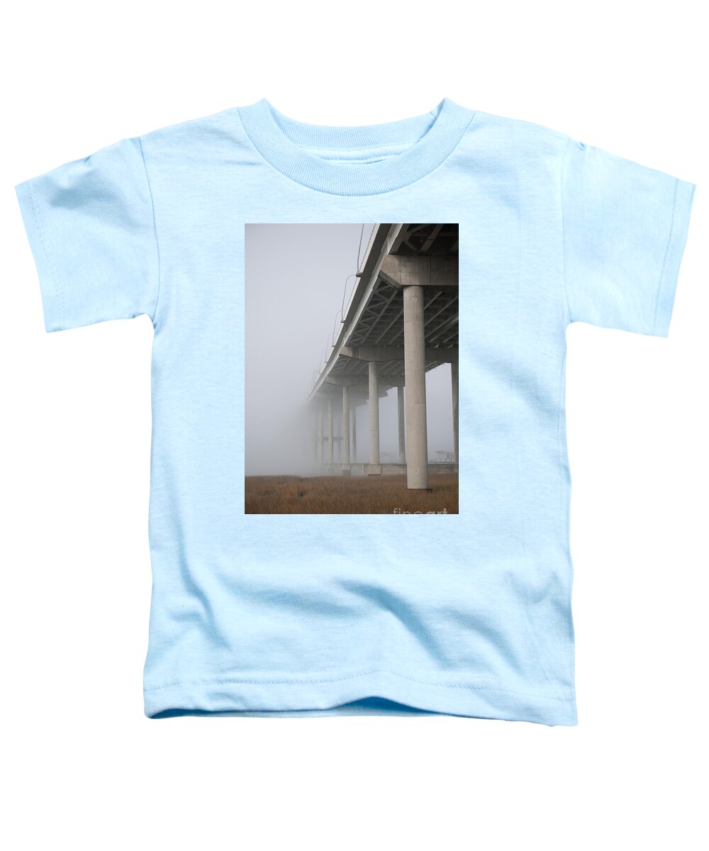 Fog Toddler T-Shirt featuring the photograph Pillar of Fog by Dale Powell