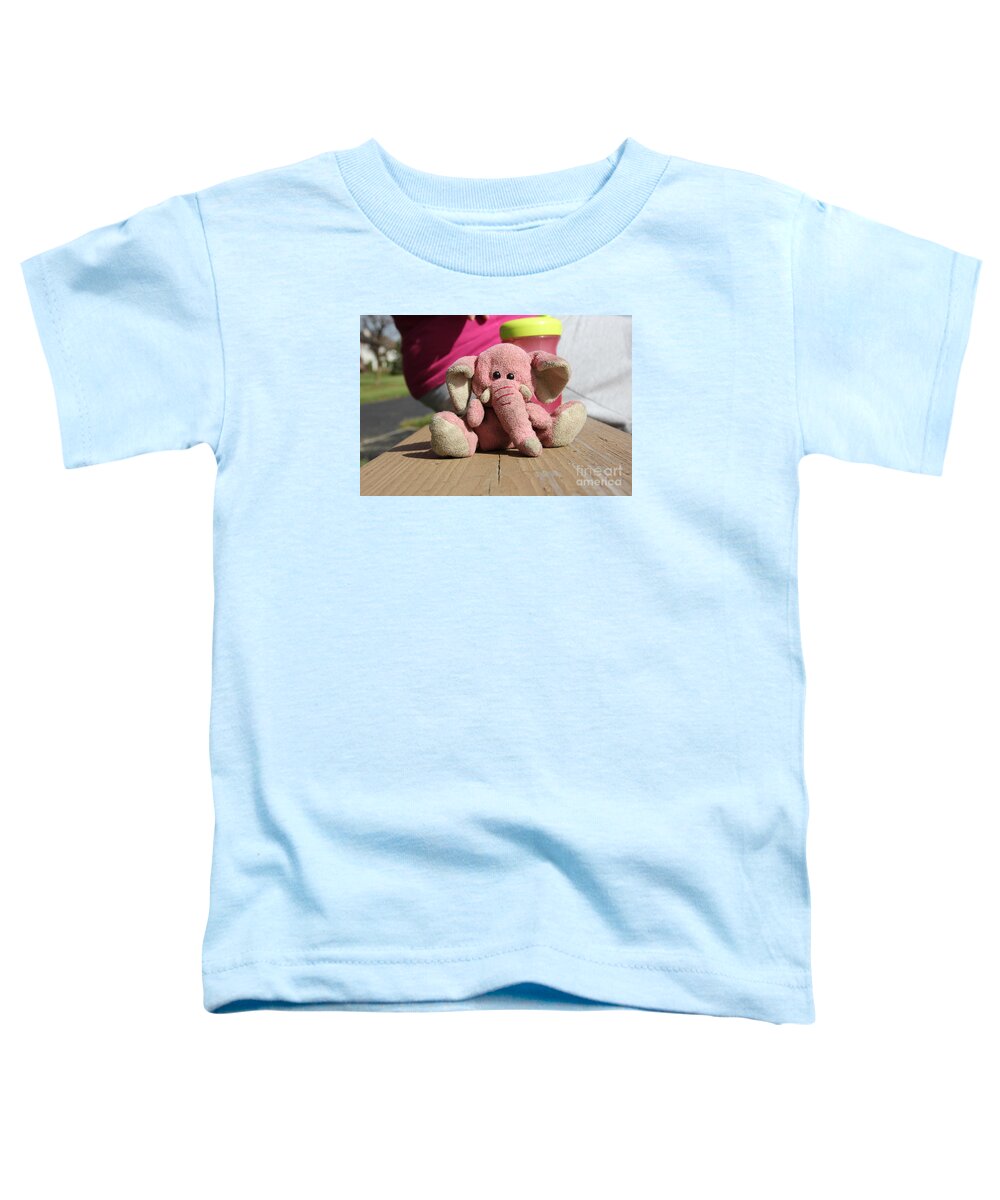 Pinky Toddler T-Shirt featuring the photograph Pinky by David Frederick