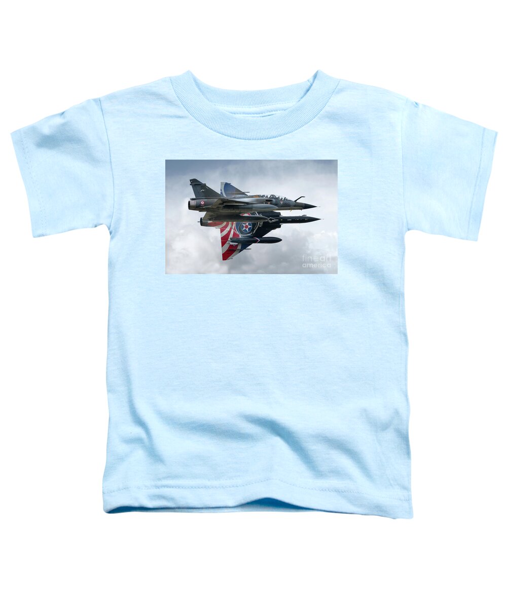 Ramex Delta Toddler T-Shirt featuring the digital art Ramex Farewell by Airpower Art