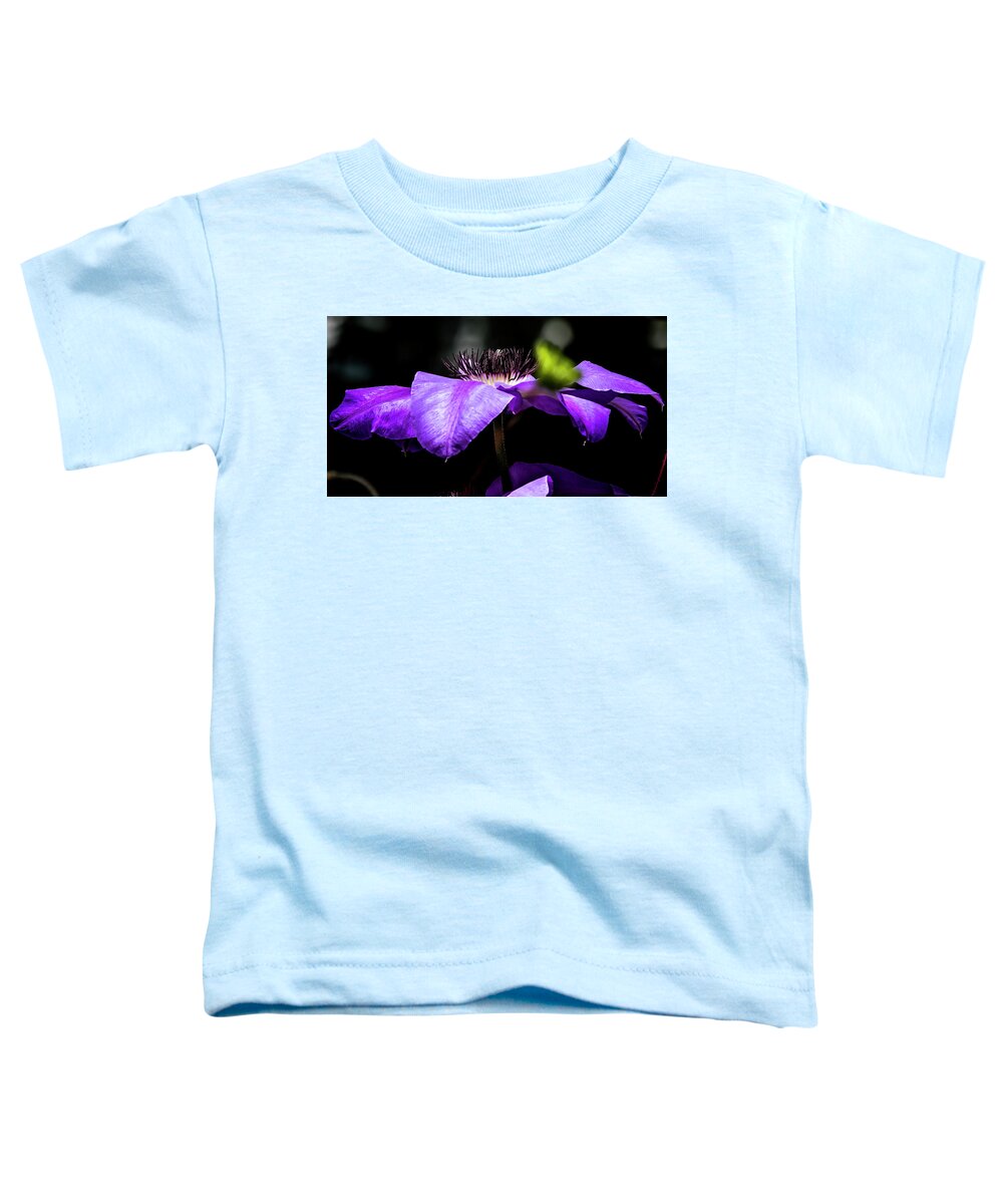 Flowers Toddler T-Shirt featuring the digital art Reaching for the sun by Ed Stines