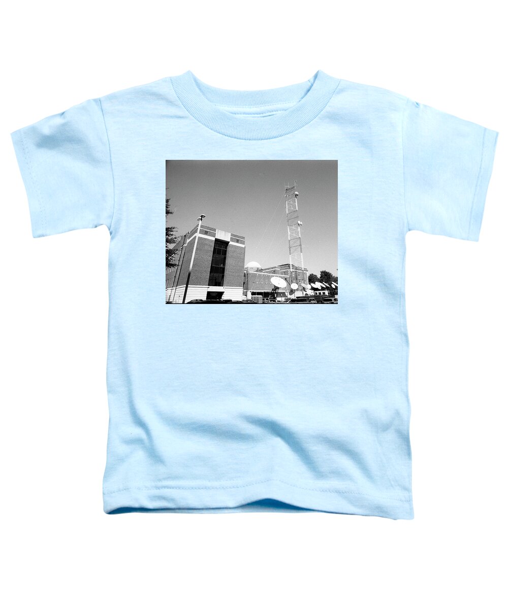 Reese Phifer Hall Toddler T-Shirt featuring the photograph Reese Phifer Hall, Rear View, 2017 by Jeremy Butler