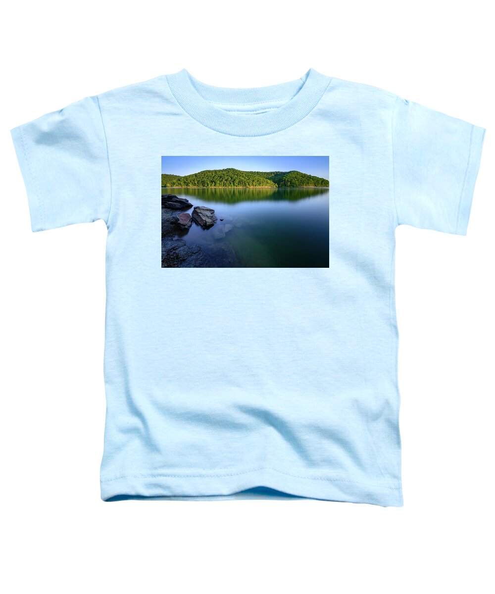 East Toddler T-Shirt featuring the photograph Reflections Of Tranquility by Michael Scott