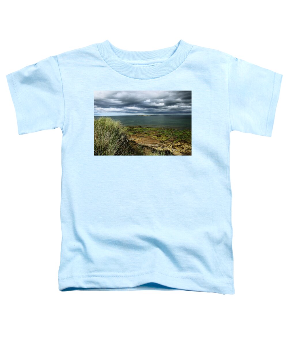Returning Toddler T-Shirt featuring the photograph Returning Tide by Jeff Townsend