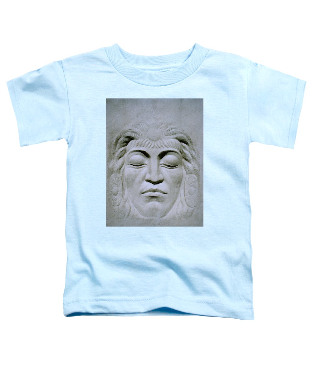 Face Toddler T-Shirt featuring the photograph Salambo by Shaun Higson