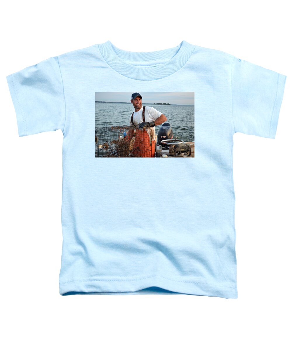 Maryland Toddler T-Shirt featuring the photograph Scouting the Seas by La Dolce Vita