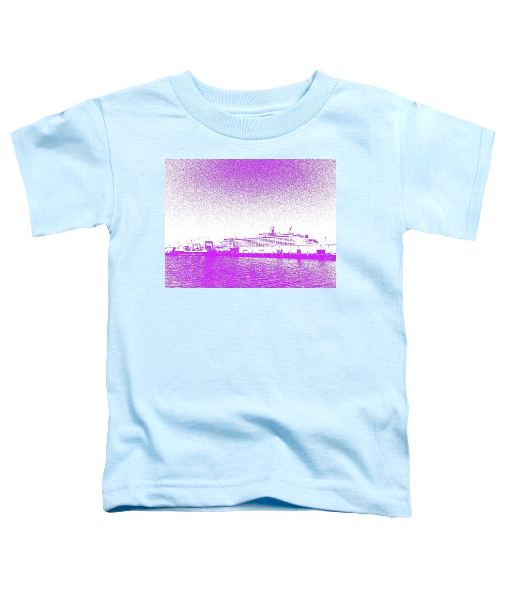 Cruise Toddler T-Shirt featuring the photograph Seattle Cruise by Aparna Tandon