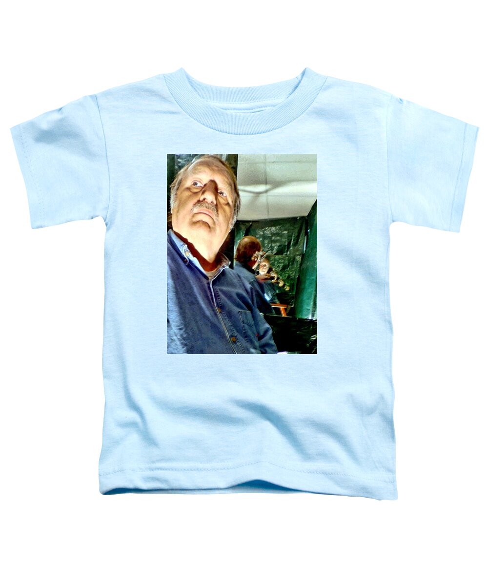  Toddler T-Shirt featuring the photograph Selfie Echo by Uther Pendraggin