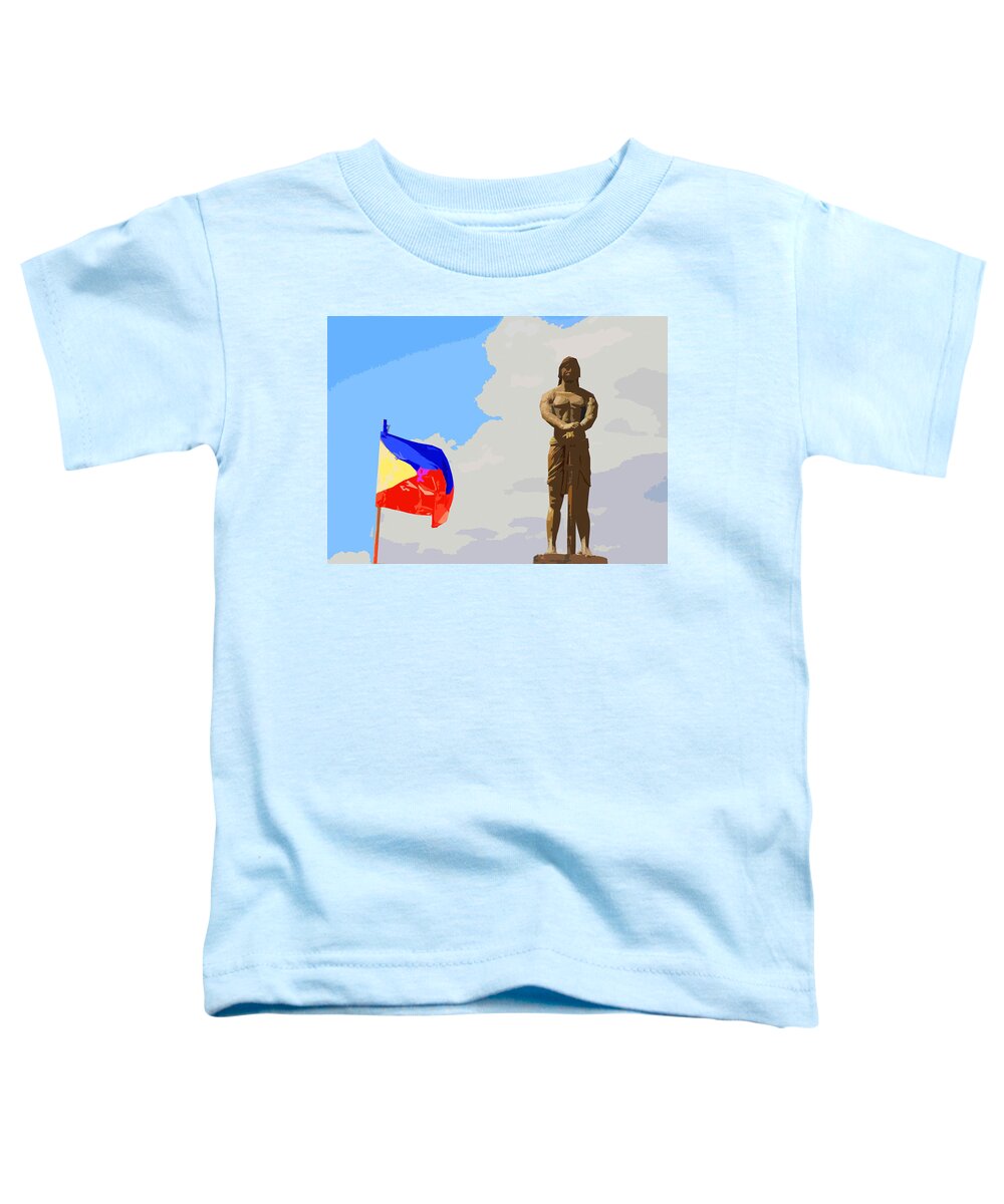 Heros Toddler T-Shirt featuring the digital art Sentinel of freedom by Christopher Rowlands