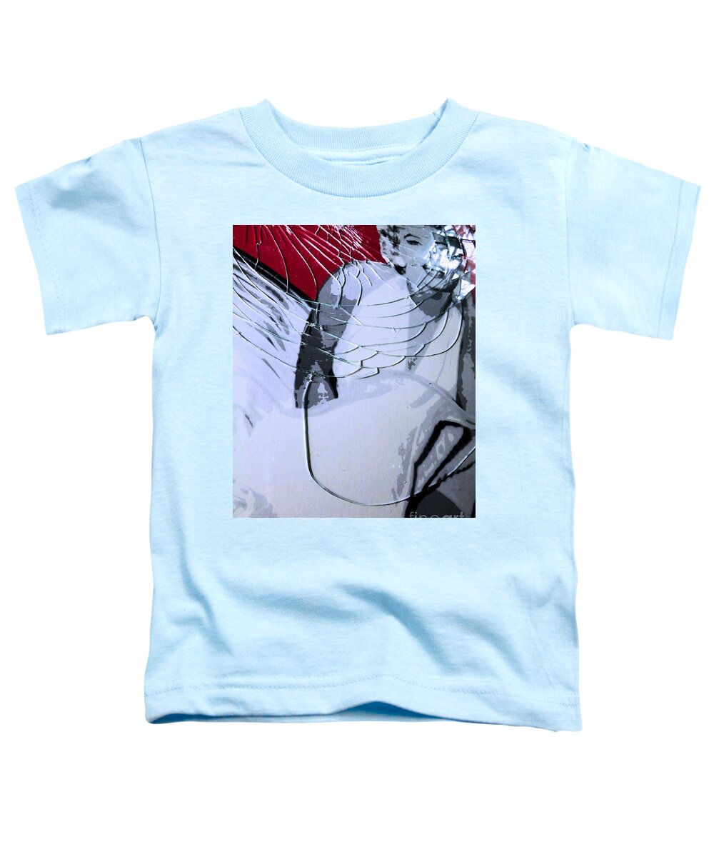 Marilyn Toddler T-Shirt featuring the photograph Shattered by Robyn King