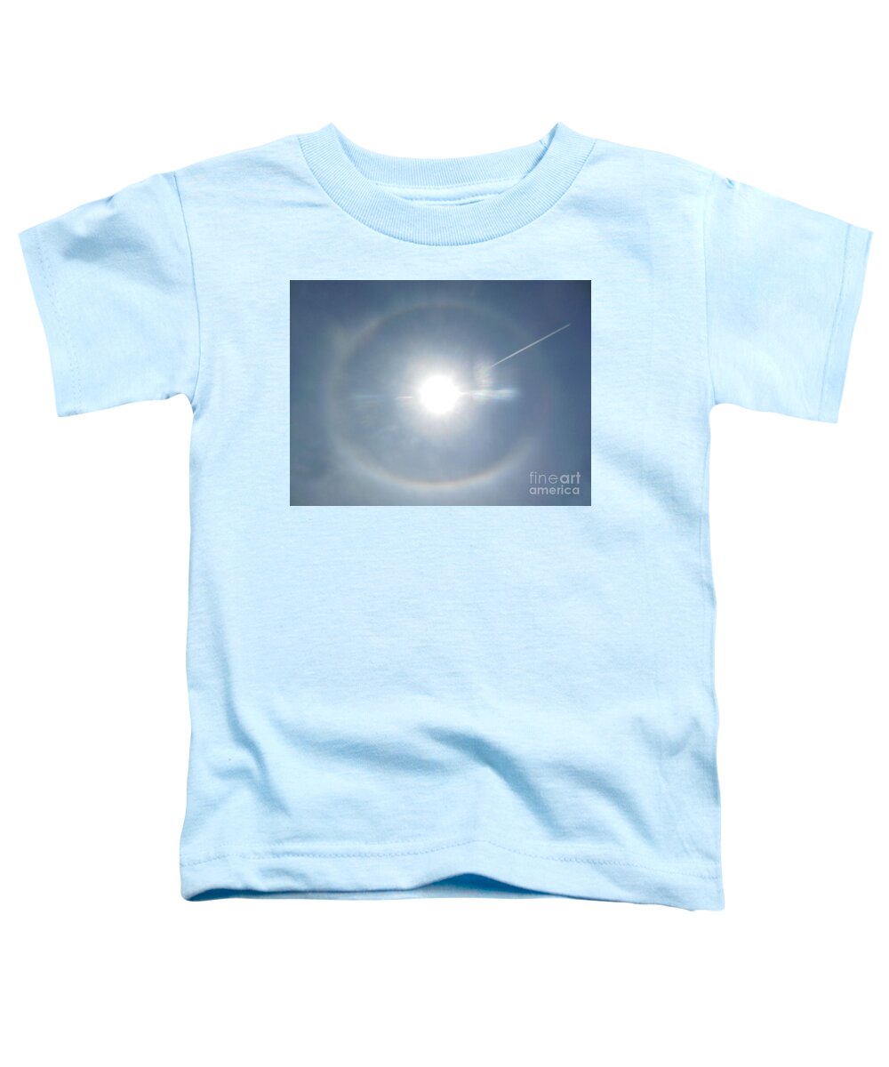 Sun's Toddler T-Shirt featuring the photograph Sun's Halo by Rockin Docks Deluxephotos