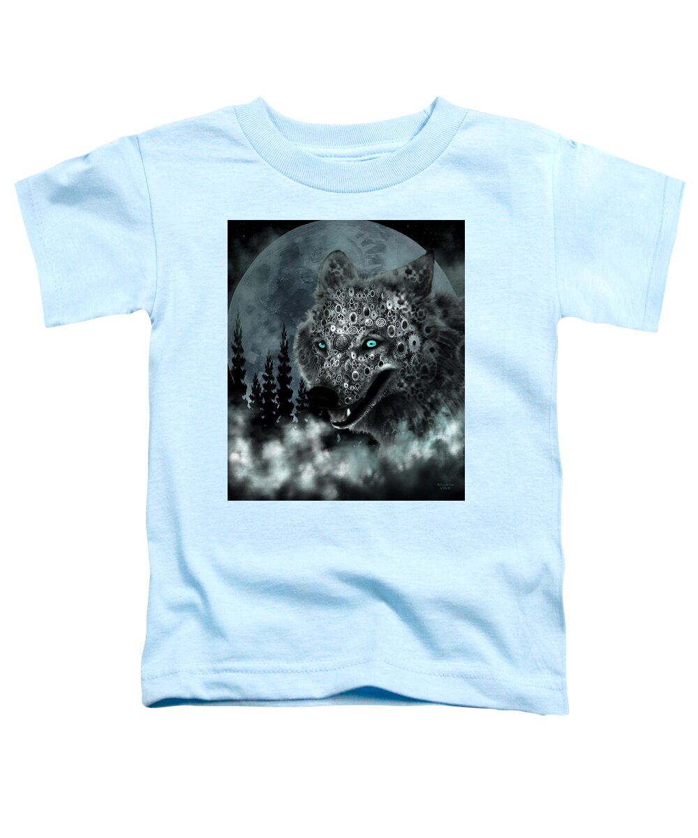 Digital Art Toddler T-Shirt featuring the digital art The Dreamcatcher by Artful Oasis