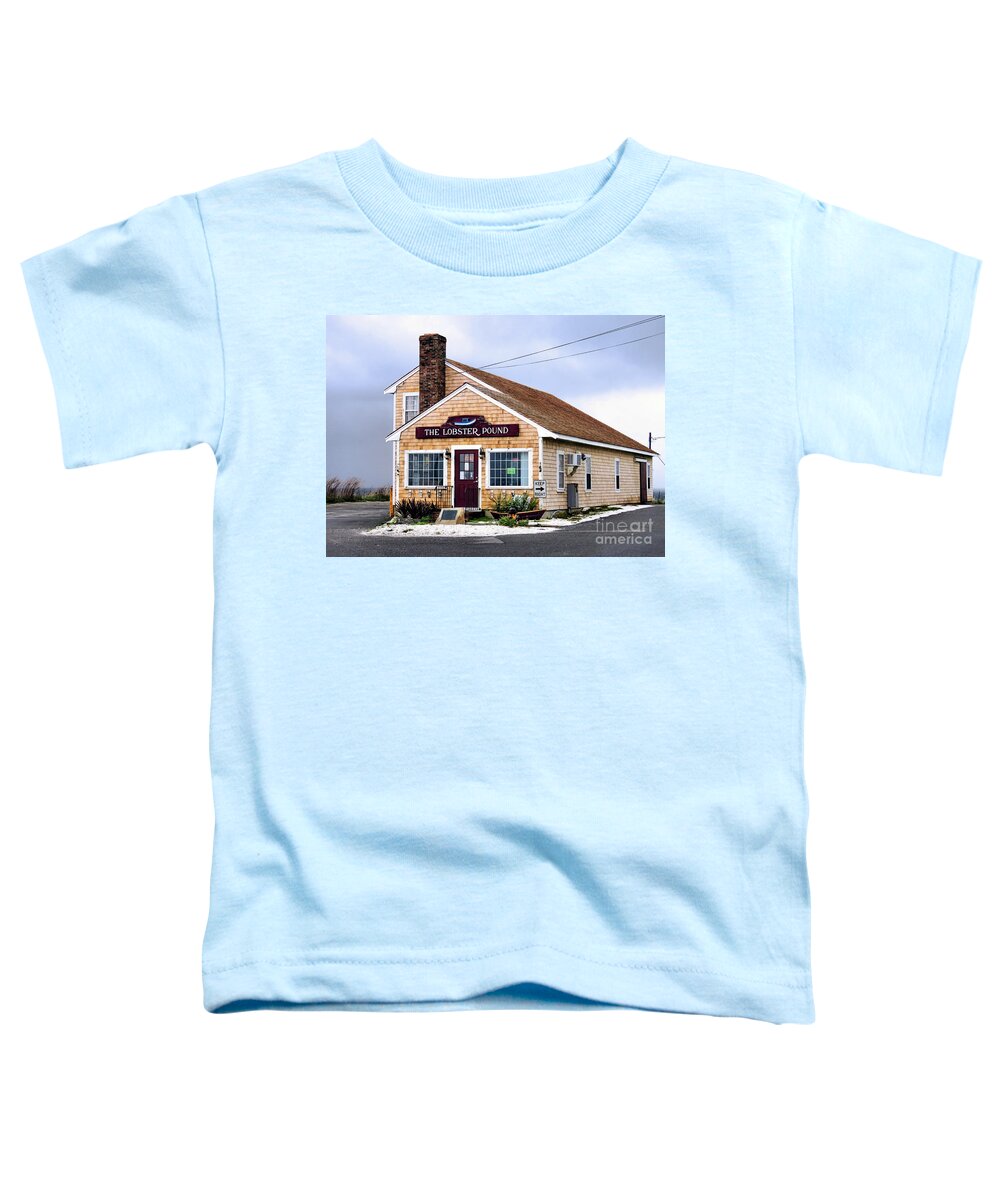 Lobster Pound Toddler T-Shirt featuring the photograph The Lobster Pound by Janice Drew