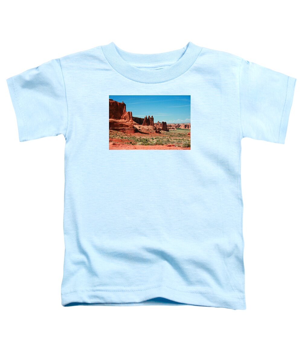 The Three Gossips Toddler T-Shirt featuring the painting The Three Gossips by Corey Ford