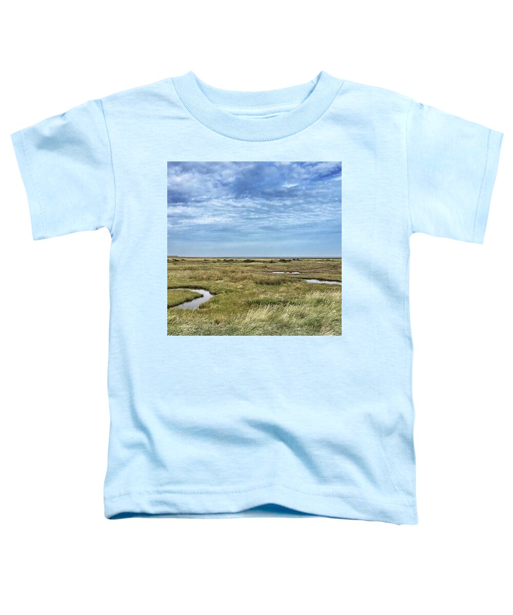  Toddler T-Shirt featuring the photograph Thornham Marshes, Norfolk by John Edwards