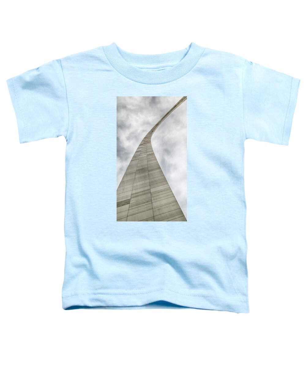 Arch Toddler T-Shirt featuring the photograph Triumph of Imagination by Holly Ross