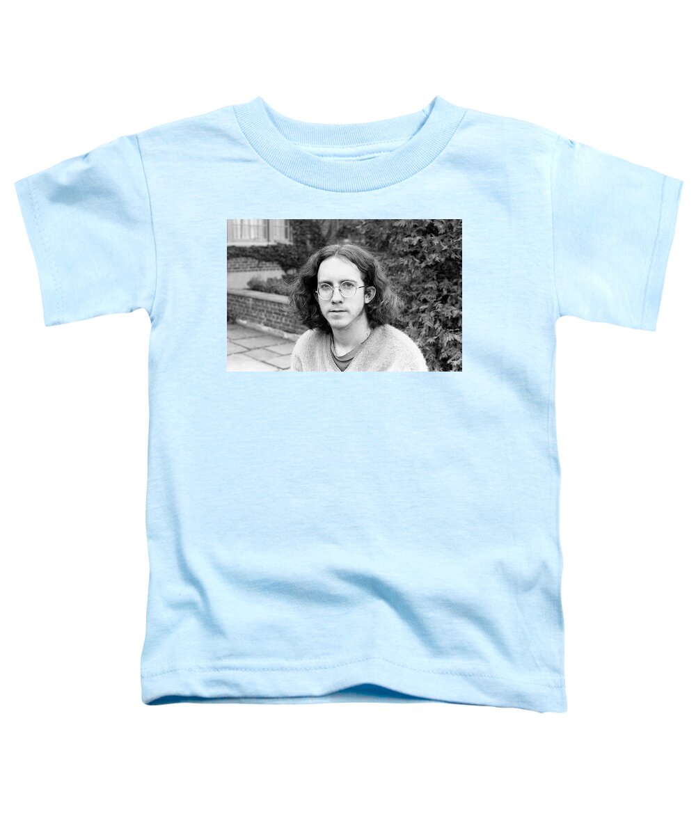 Providence Toddler T-Shirt featuring the photograph Unshaven Photographer, 1972 by Jeremy Butler
