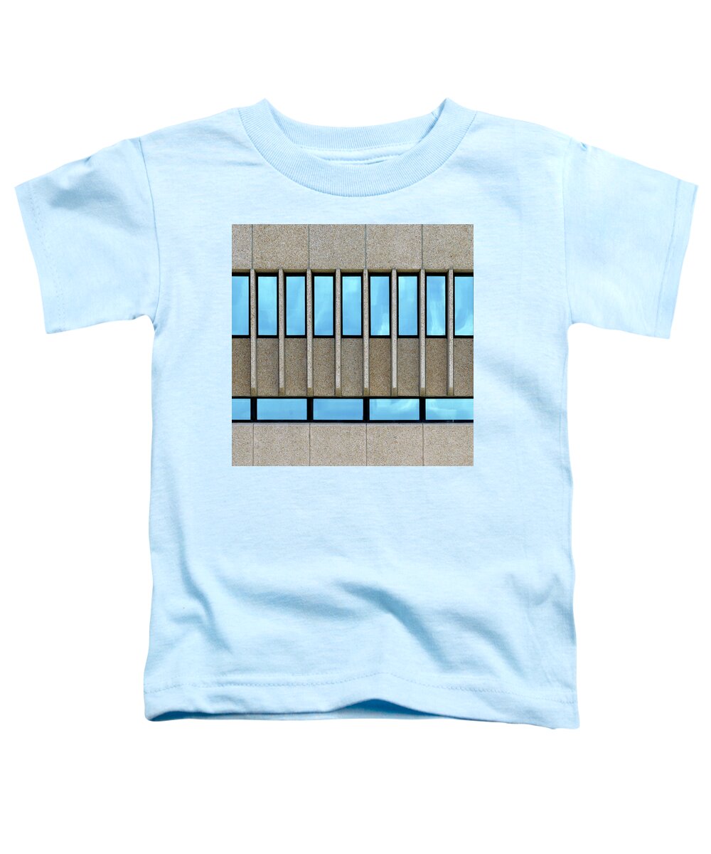 Urban Toddler T-Shirt featuring the photograph Square - Urban Reflection by Stuart Allen