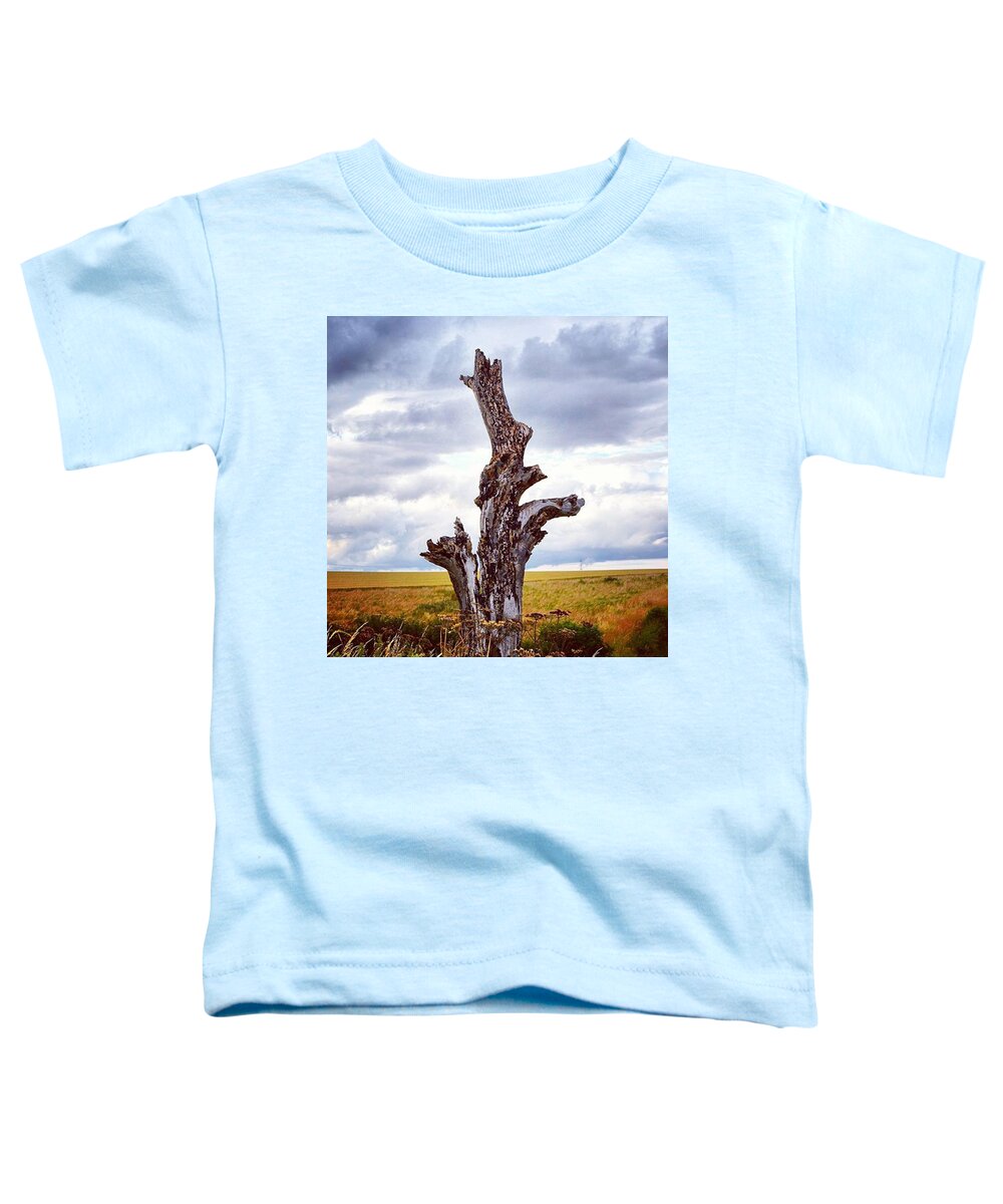 Beautiful Toddler T-Shirt featuring the photograph Very Sad Looking Tree 😕 by Richard Atkin