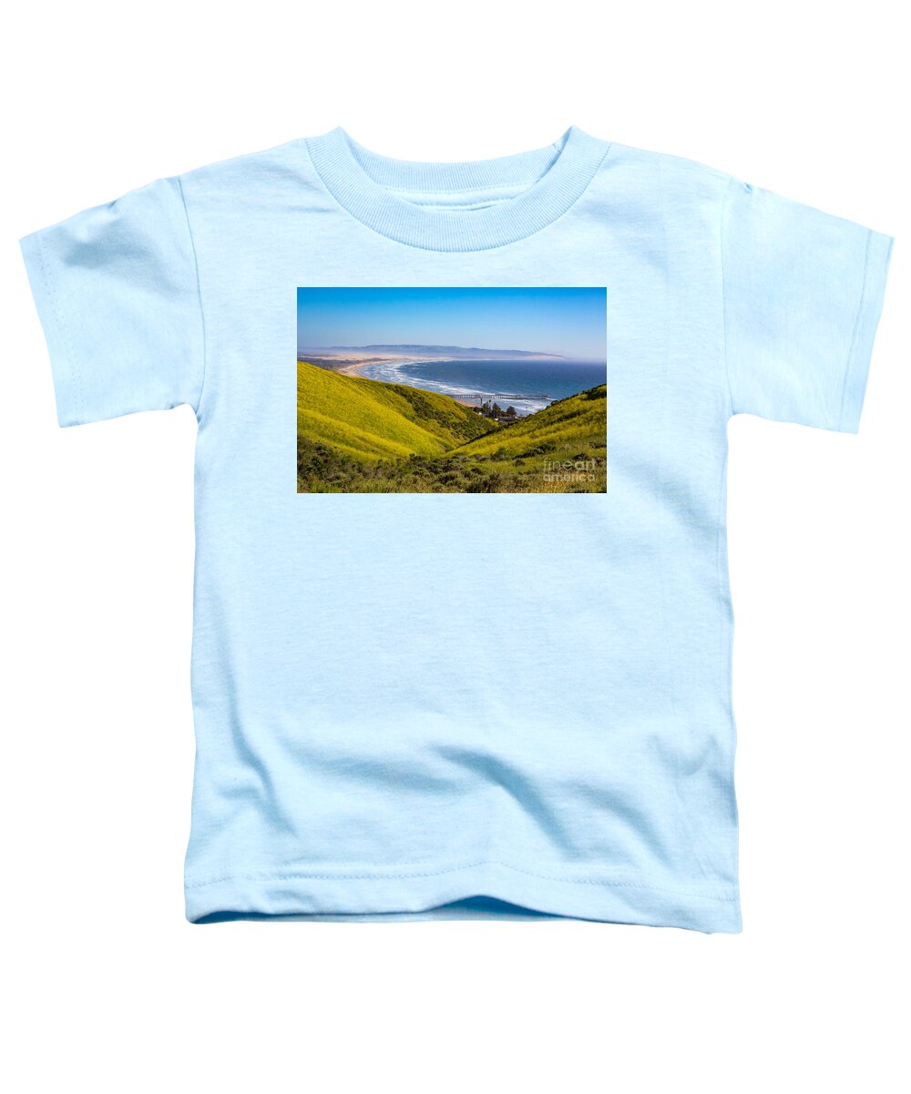Landscape Toddler T-Shirt featuring the photograph View From The Pismo Preserve by Mimi Ditchie