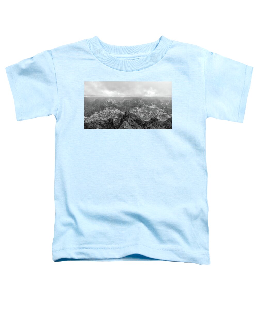 Waimea Canyon Toddler T-Shirt featuring the photograph Waimea Overlook by Jason Wolters