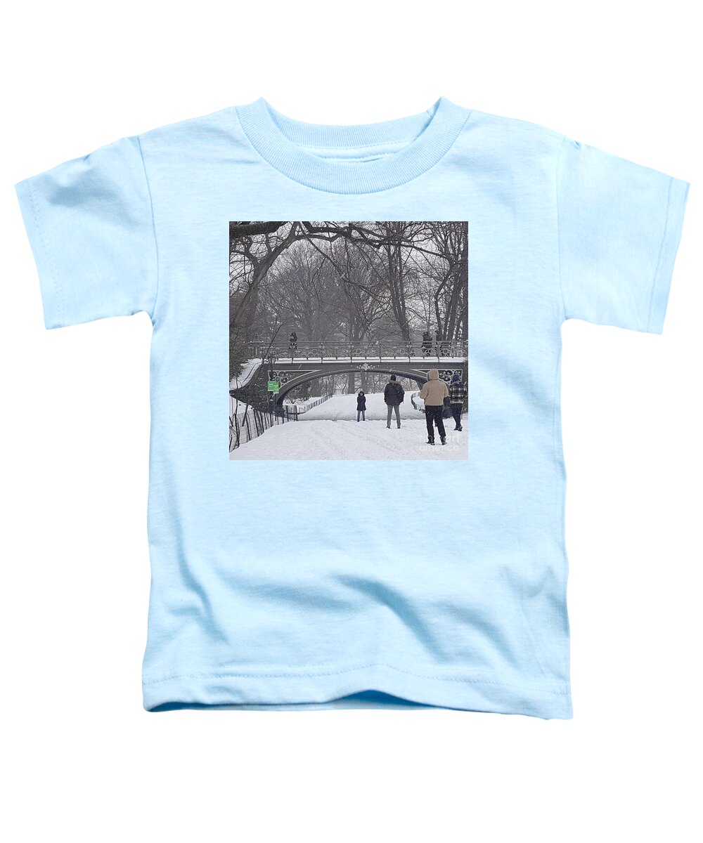 Photography Toddler T-Shirt featuring the photograph Winter wonderland by Brianna Kelly