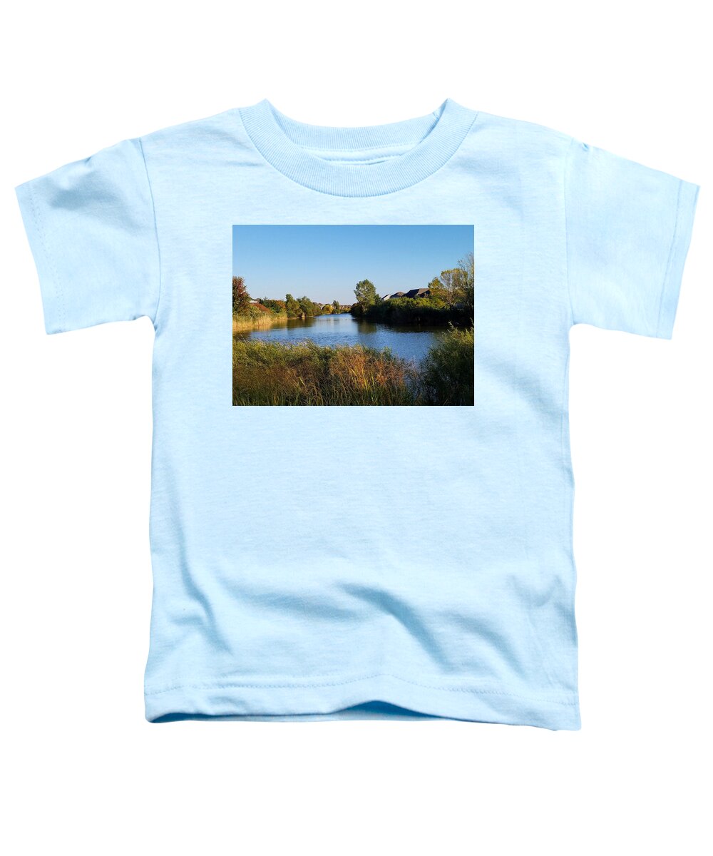 Pond Toddler T-Shirt featuring the photograph Woodland Pond by Vic Ritchey