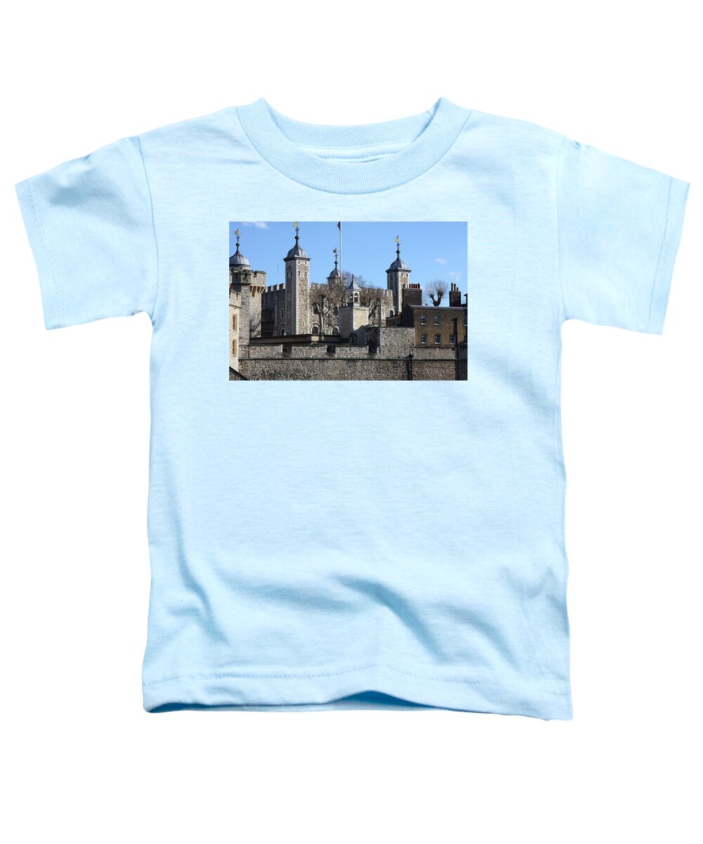 Tower Toddler T-Shirt featuring the photograph Tower of London #2 by Aidan Moran