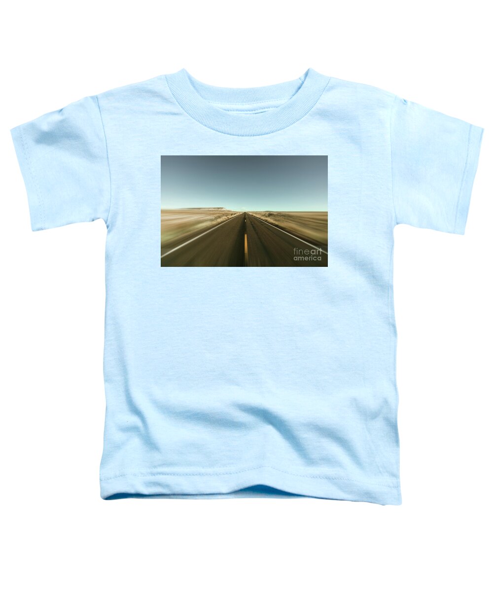 Arizona Toddler T-Shirt featuring the photograph Arizona Desert Highway by Raul Rodriguez