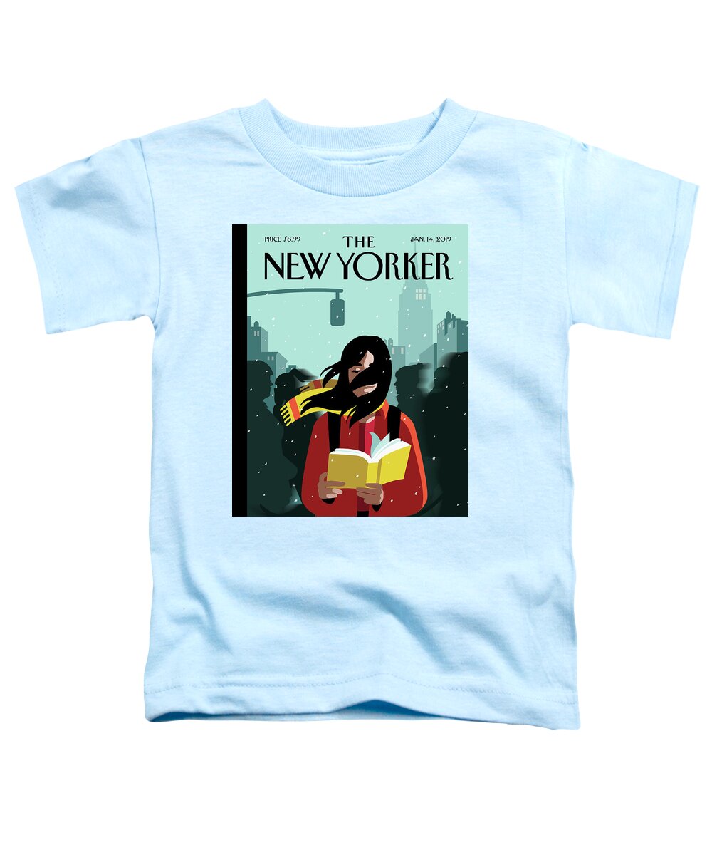 Woman Toddler T-Shirt featuring the painting A New Leaf by Anna Parini