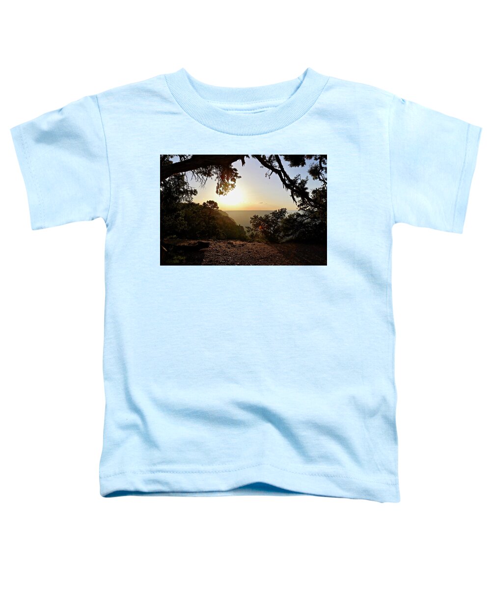 Grand Canyon National Park Toddler T-Shirt featuring the photograph Before Dark by Maria Jansson