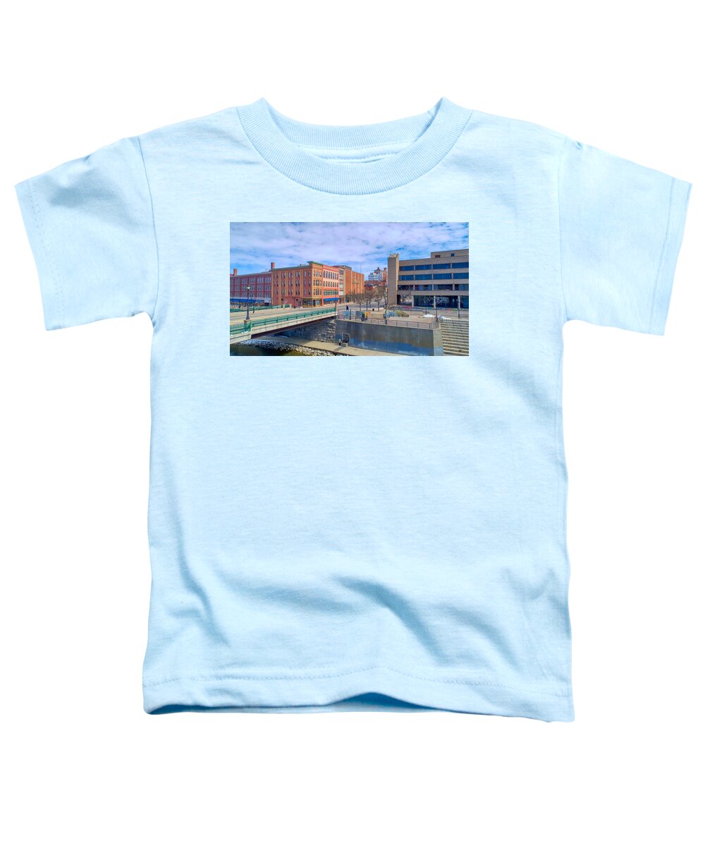 New York Toddler T-Shirt featuring the photograph Binghamton Art by Anthony Giammarino