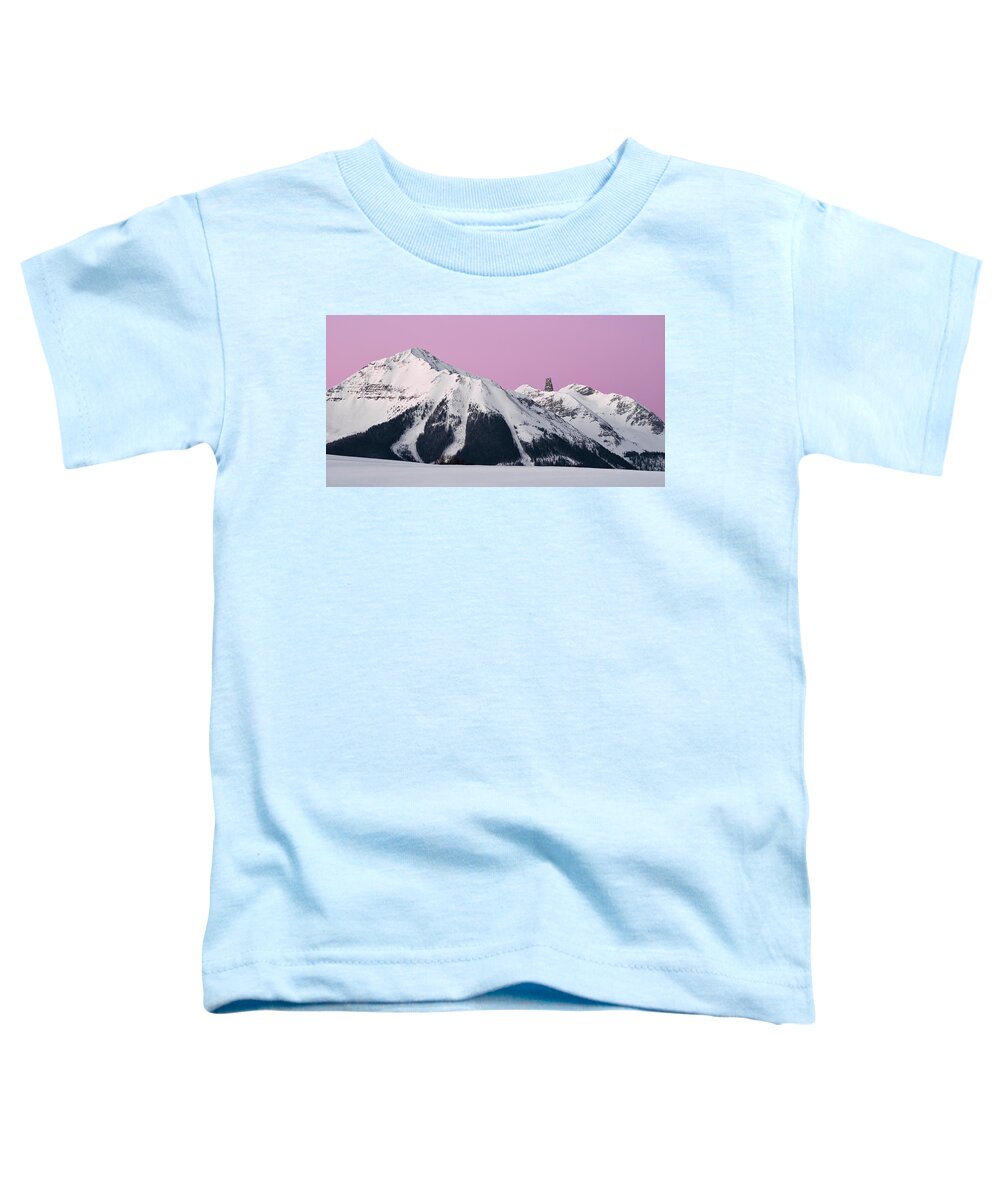 Colorado Toddler T-Shirt featuring the photograph Lizard Head by Angela Moyer