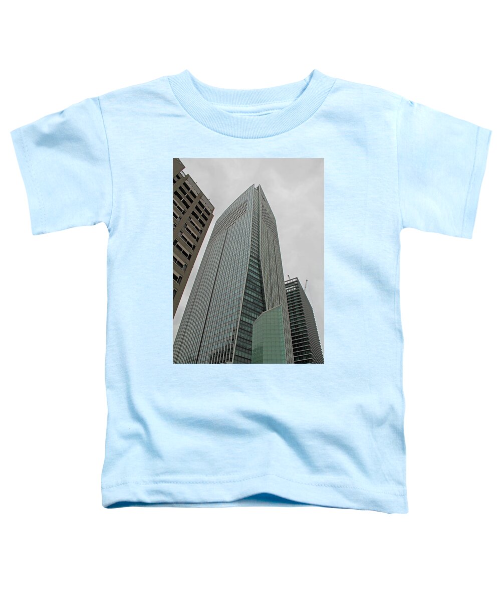 Tokyo Toddler T-Shirt featuring the photograph Modern Building - Tokyo by Richard Krebs