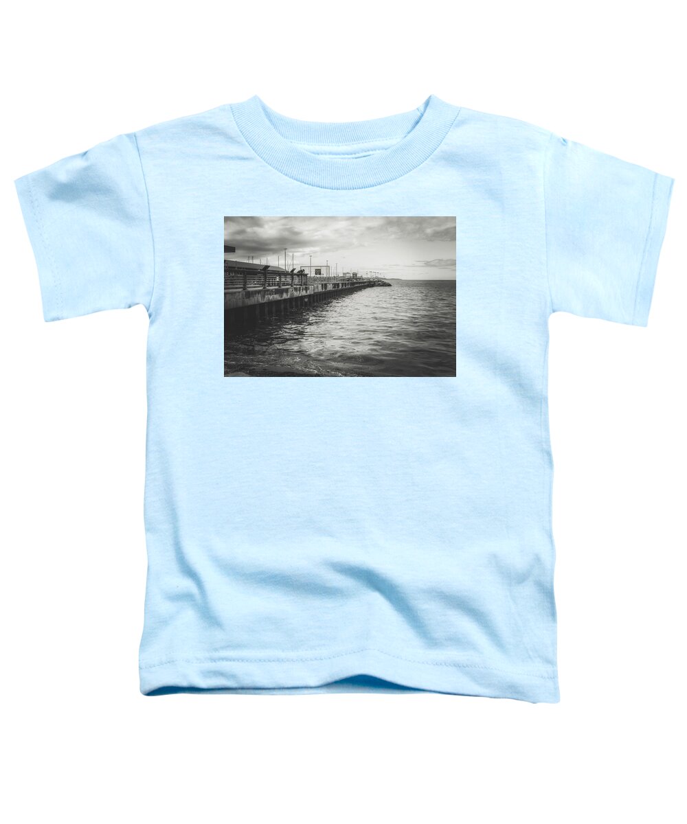 Sea Toddler T-Shirt featuring the photograph Morning Fog by Anamar Pictures