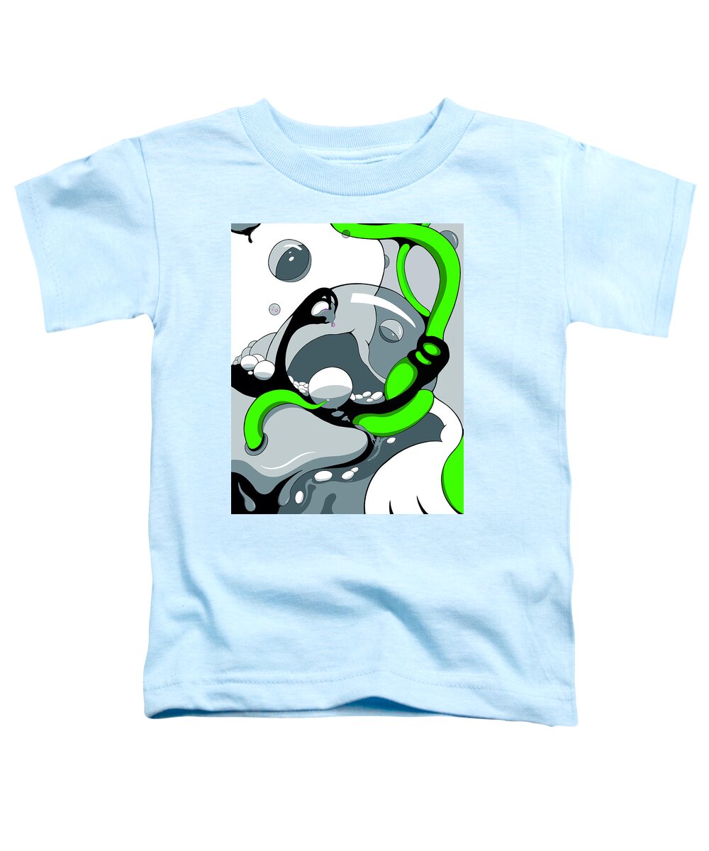 Vines Toddler T-Shirt featuring the drawing POP Culture by Craig Tilley