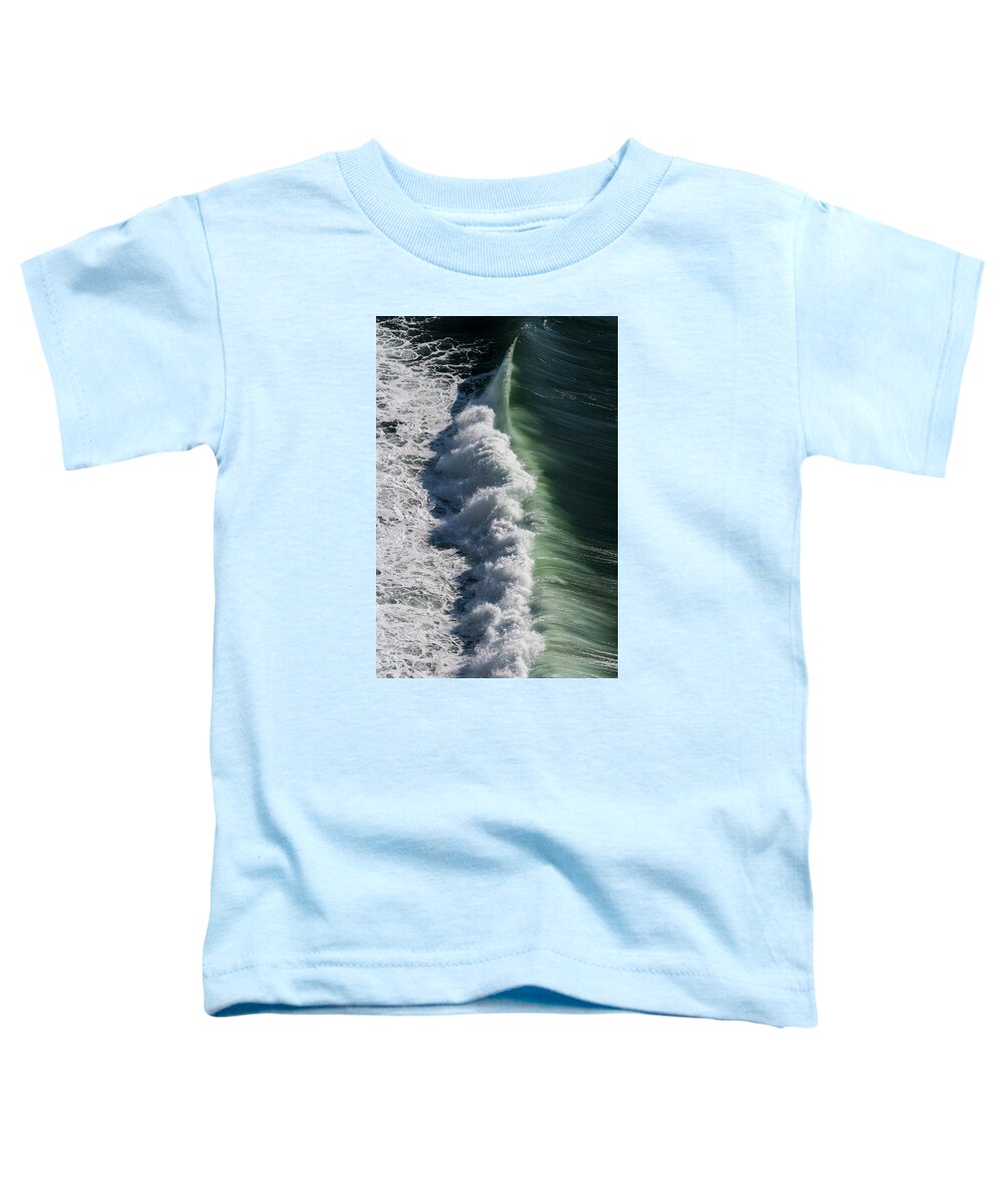 Breaking Wave Toddler T-Shirt featuring the photograph Profile of a Wave by Robert Potts