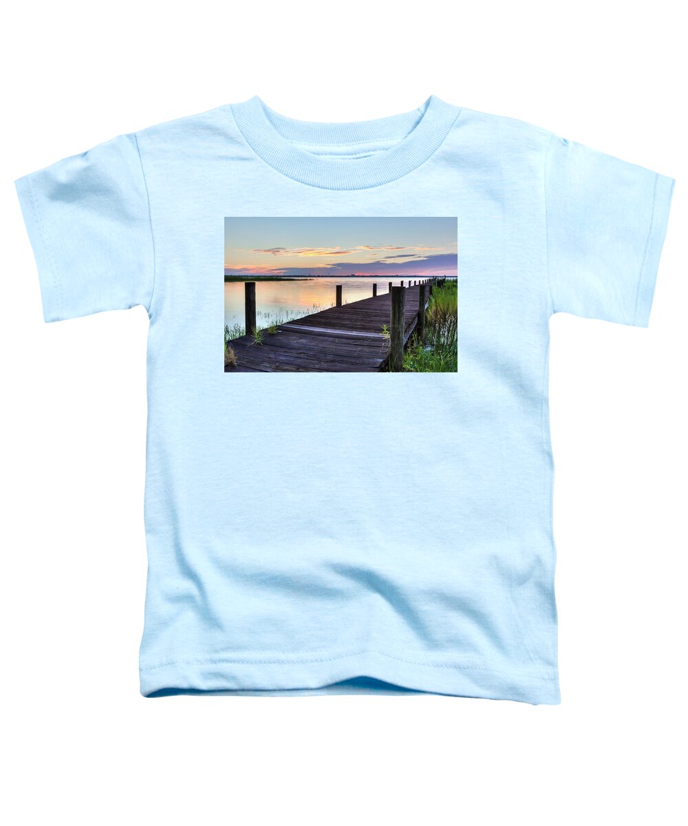 Clouds Toddler T-Shirt featuring the photograph Soft Morning Light by Debra and Dave Vanderlaan