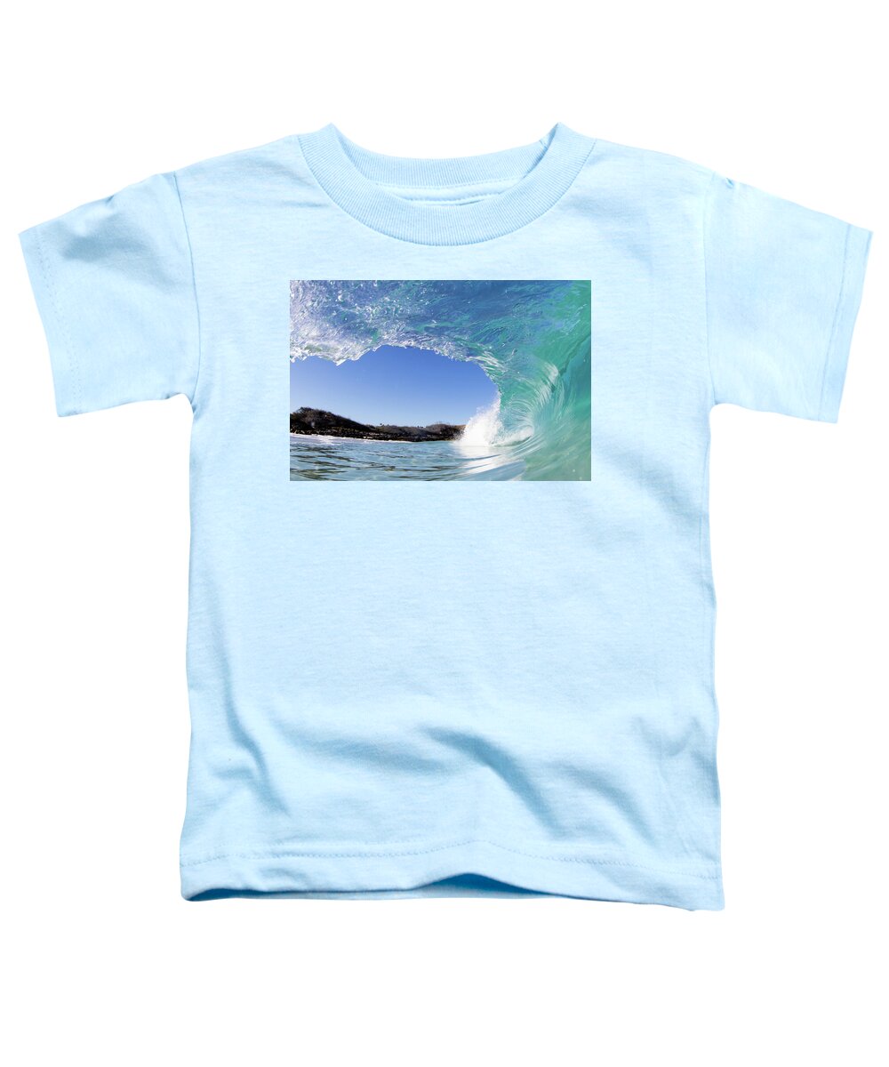 Wave Toddler T-Shirt featuring the photograph Square Shack by Reefyarea