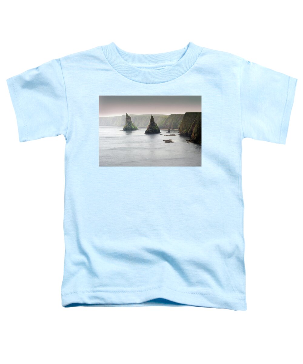 Estock Toddler T-Shirt featuring the digital art Stack Rocks by Maurizio Rellini