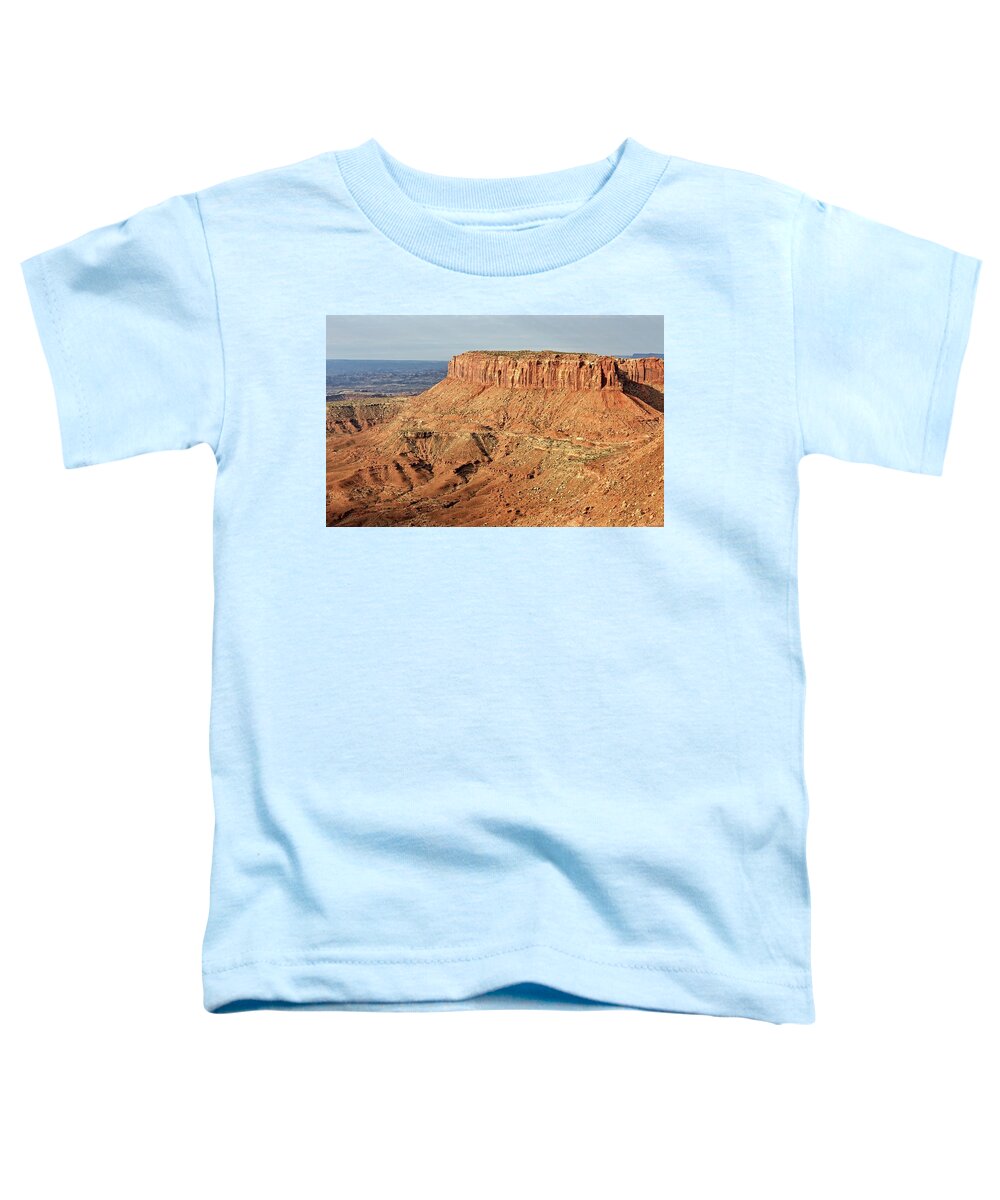 Utah Toddler T-Shirt featuring the photograph The Mesa by Kyle Lee