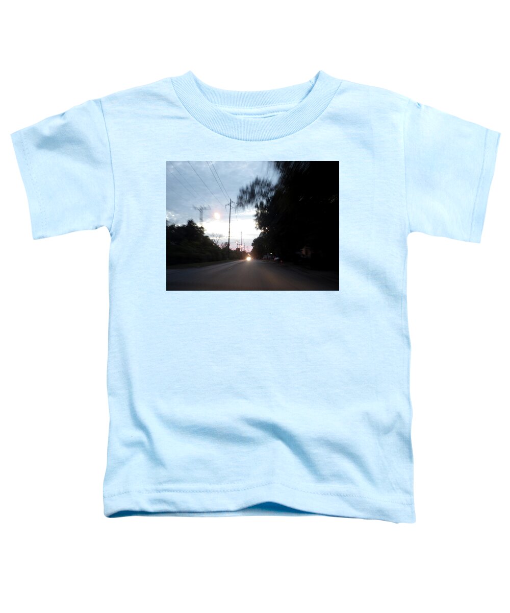 Motion Toddler T-Shirt featuring the photograph The Passenger 04 by Joseph A Langley