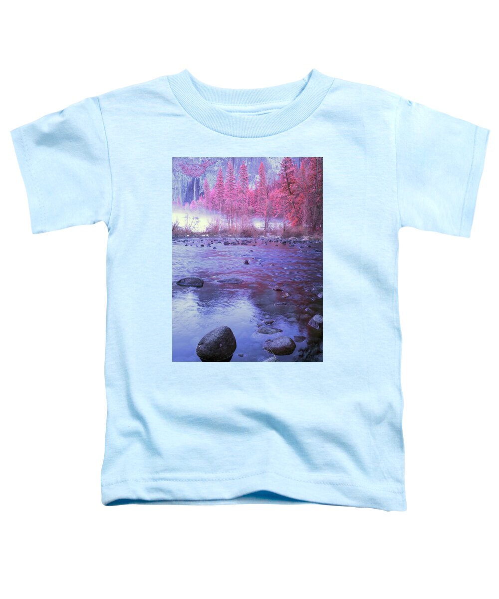 Yosemite Toddler T-Shirt featuring the photograph Valley River in Yosemite by Jon Glaser