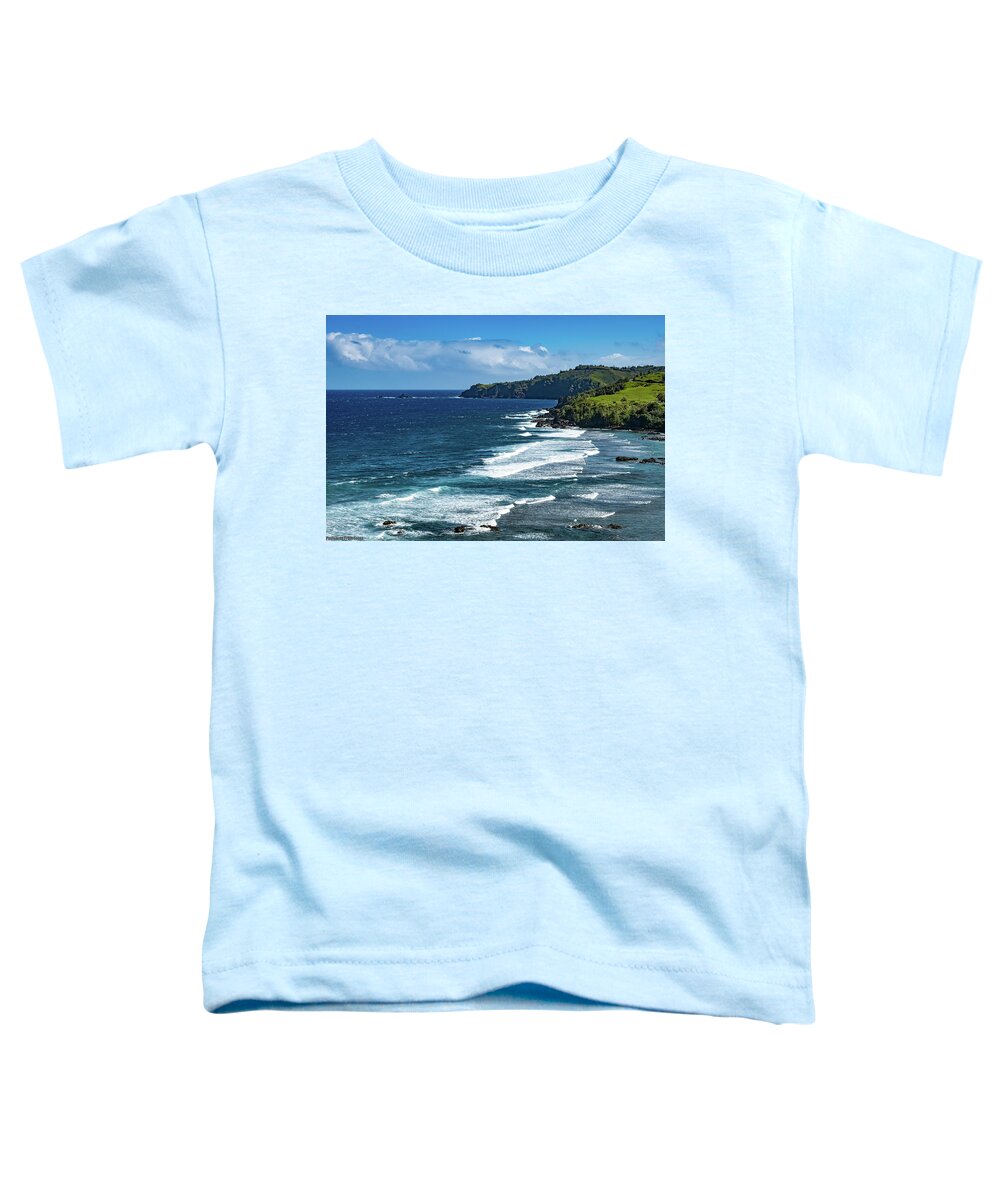 Hawaii Toddler T-Shirt featuring the photograph West Maui Coastline by G Lamar Yancy
