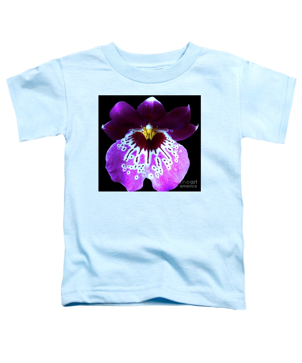 Cattleya Toddler T-Shirt featuring the photograph Cattleya Orchid #1 by Cassandra Buckley