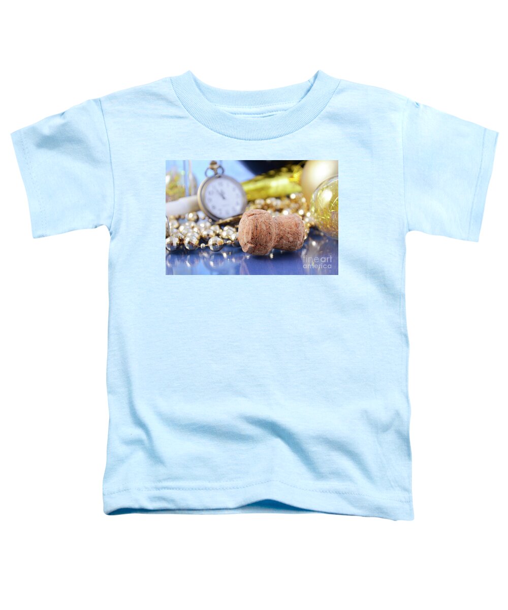 2018 Toddler T-Shirt featuring the photograph New Year Celebration Party #2 by Milleflore Images