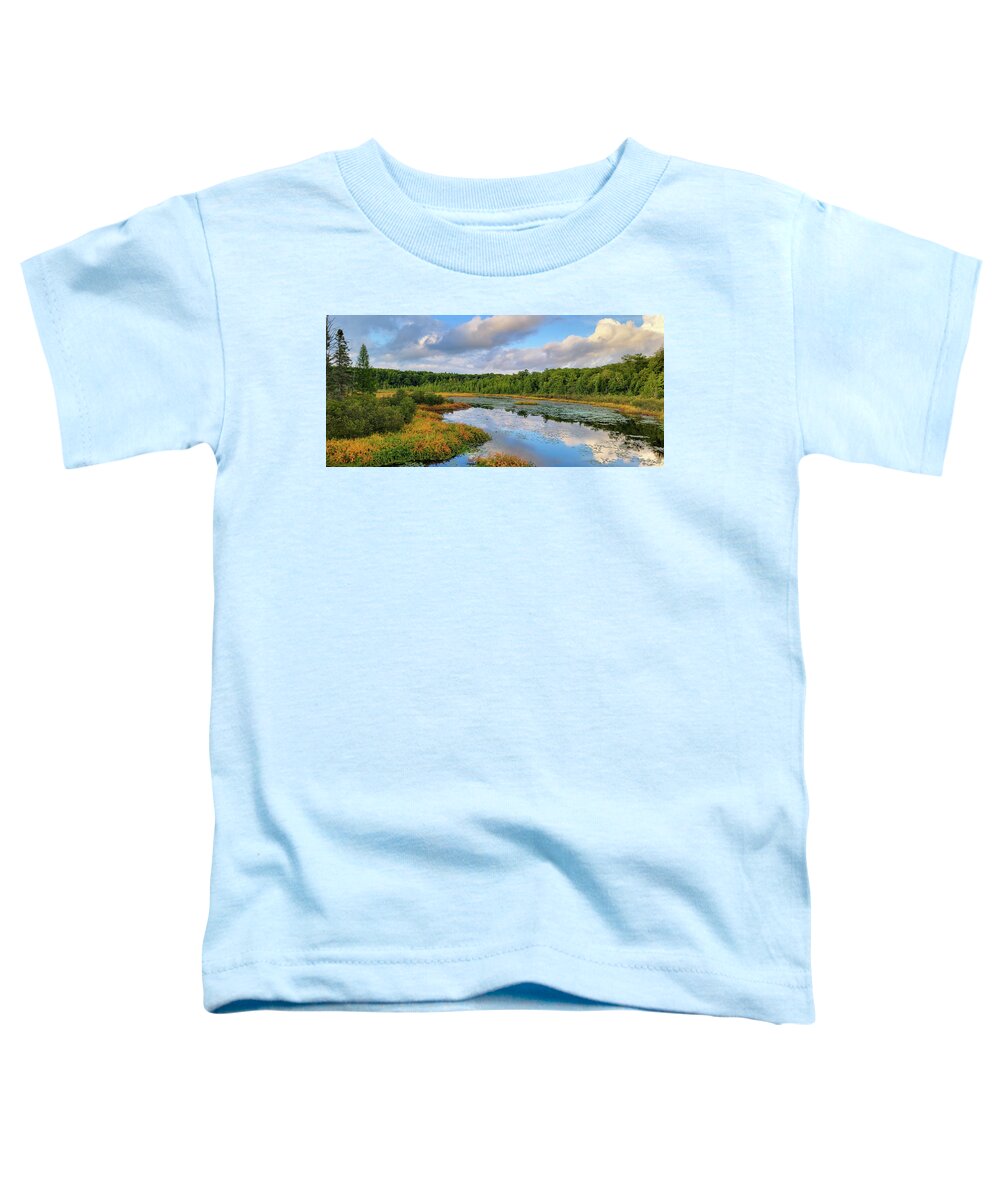 Autumn Toddler T-Shirt featuring the photograph Link Creek #8 by Brook Burling