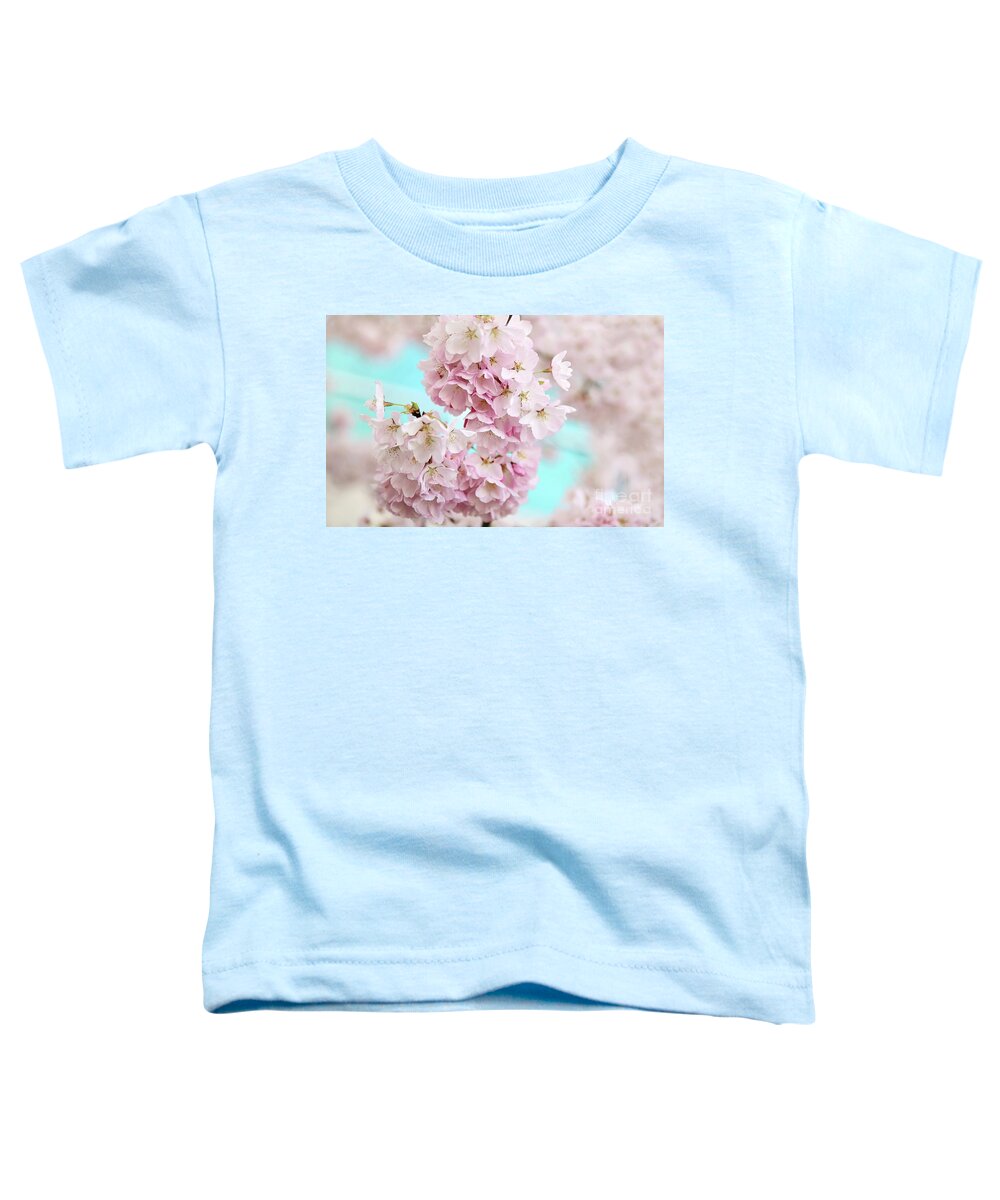 Spring Toddler T-Shirt featuring the photograph A Pastel Spring by Sylvia Cook