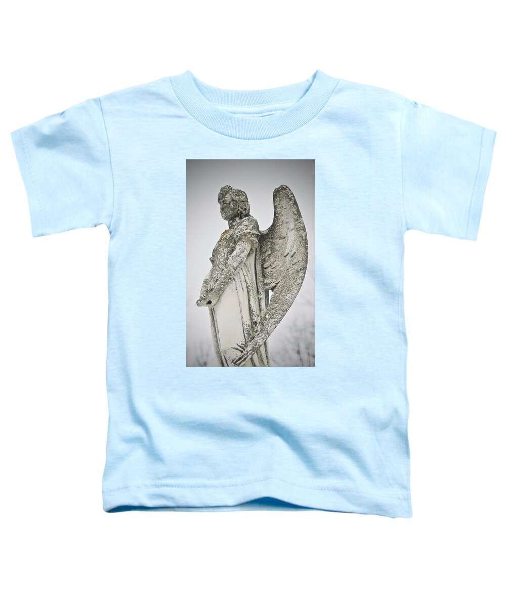 Angel Toddler T-Shirt featuring the photograph Attending Angel by Carol Jorgensen