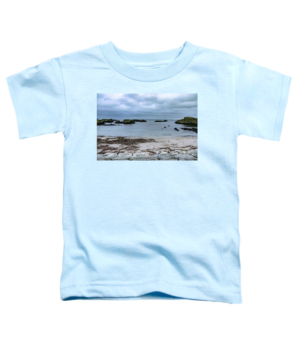 Ballintoy Harbour Toddler T-Shirt featuring the photograph Ballintoy Harbour Northern Ireland by Veronica Batterson